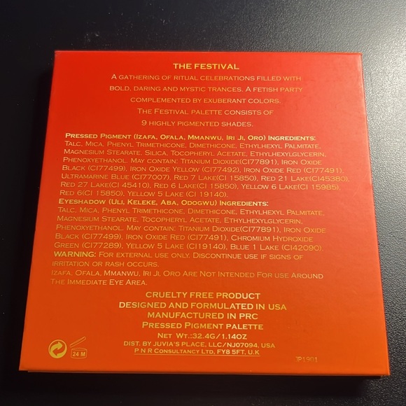 The Festival By Juvia’s eyeshadow palette - Picture 6 of 6